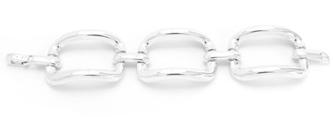 Sterling Silver Enormous Link Bracelet