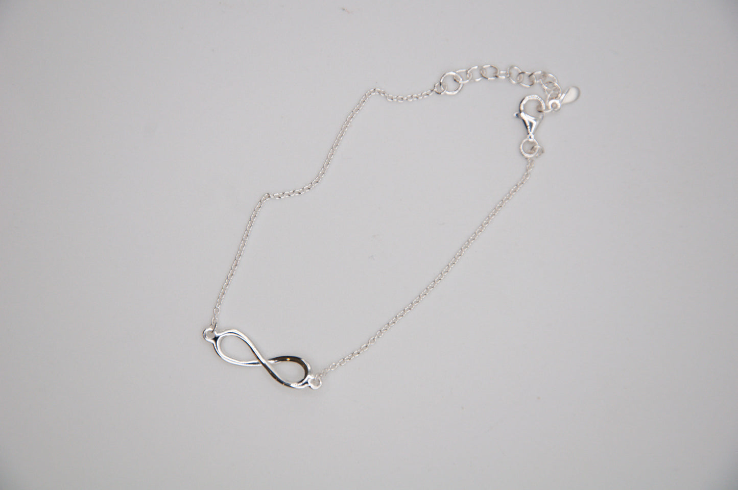 Sterling Silver Infinity Bracelet - 190