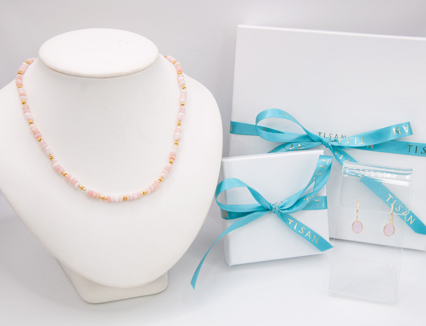 Teardrop Earrings - Rose - 153