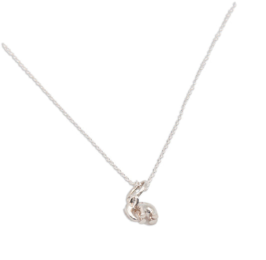 Baby Elephant Sterling Silver Necklace - 135