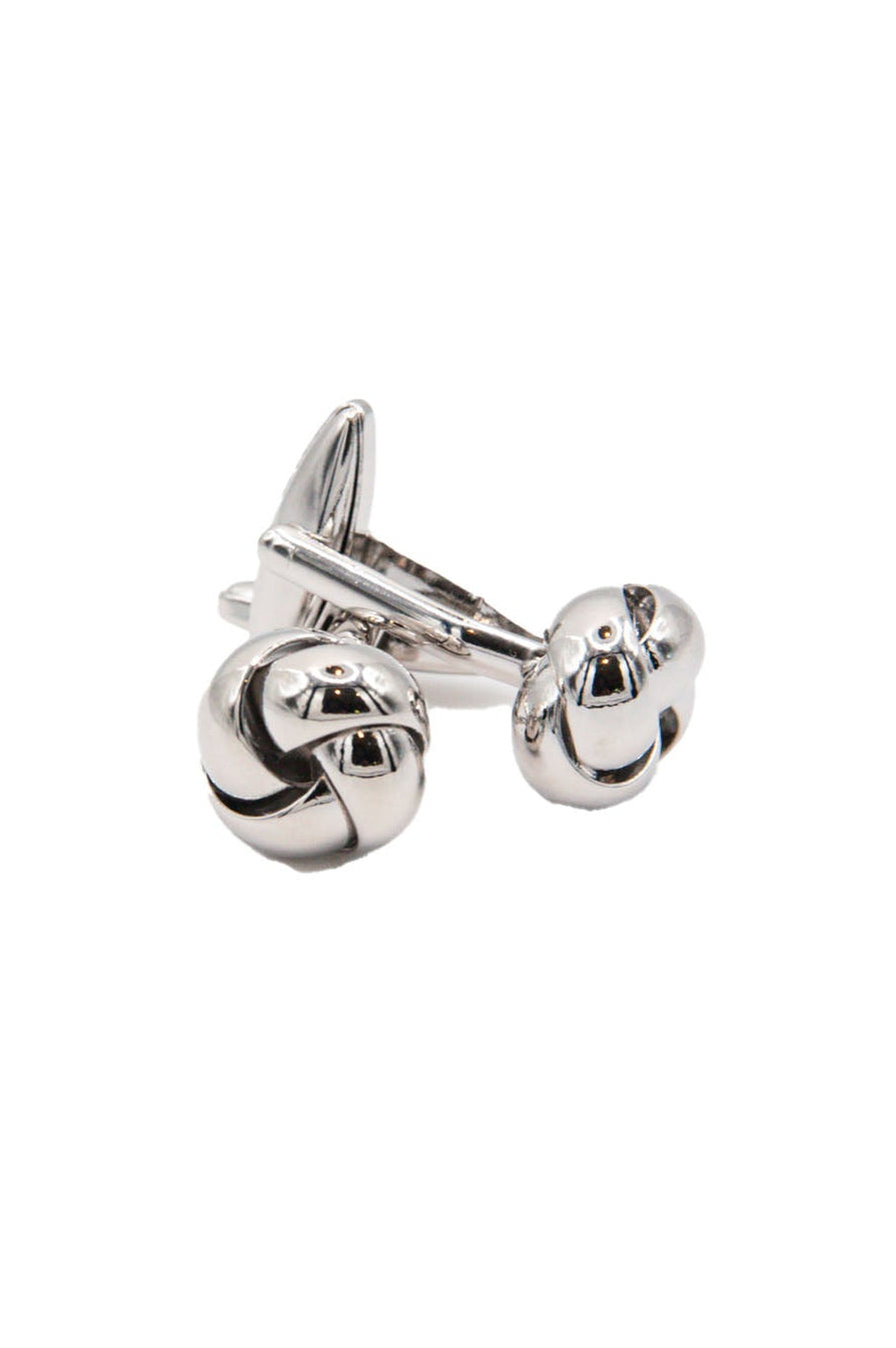 Open Curved Knot Cufflinks - 037