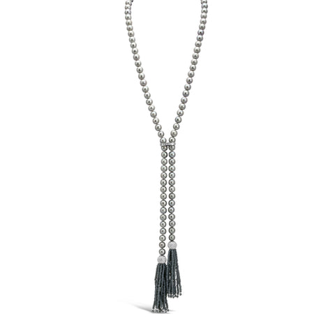 Grey Pearl 32" Lariat
