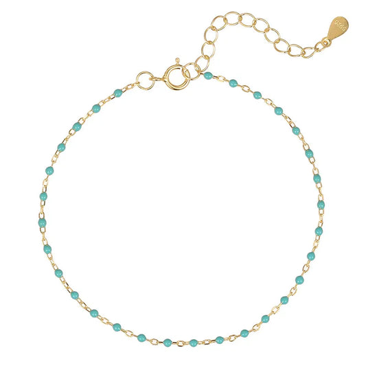 Sterling Silver With Round Bead - Gold - 173/174/175
