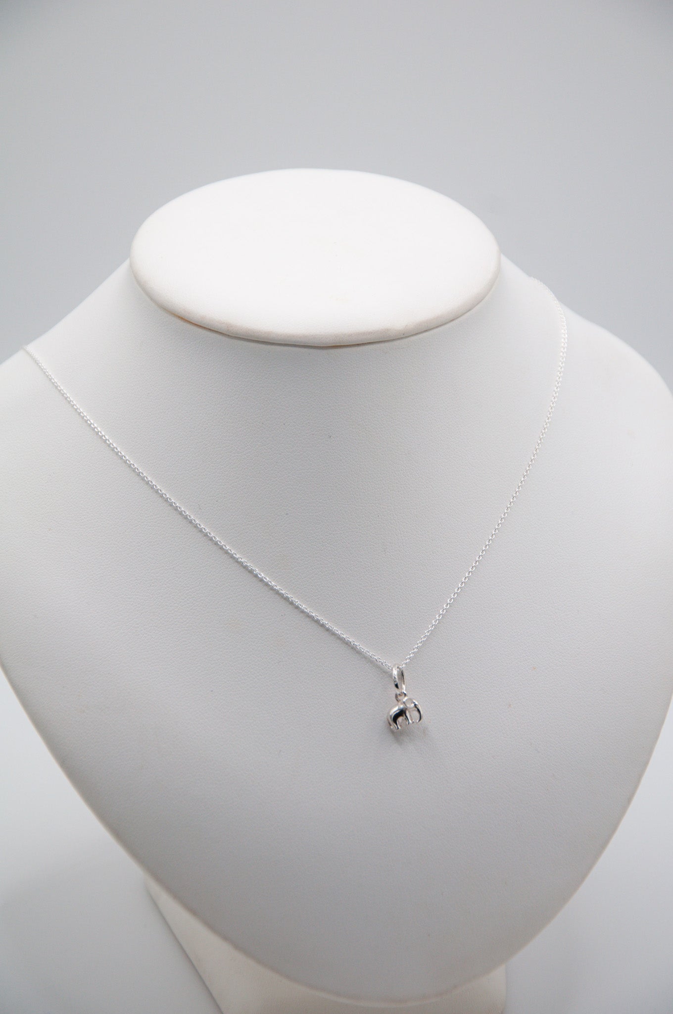 Baby Elephant Sterling Silver Necklace - 135