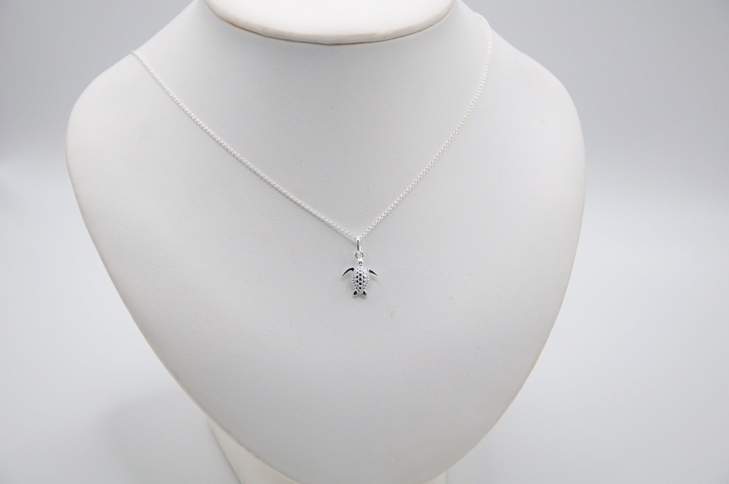 Turtle Sterling Silver Necklace - 136