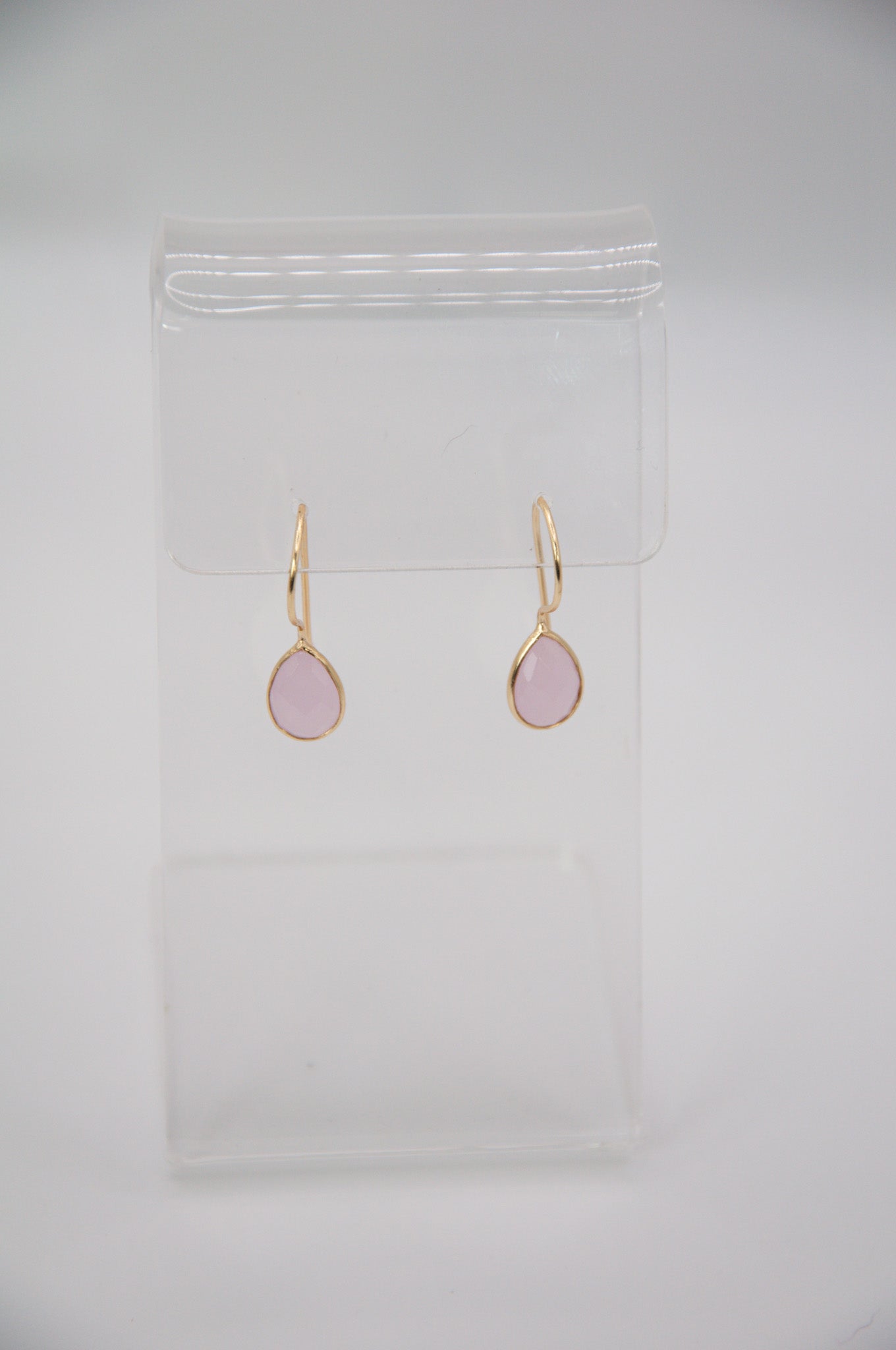 Teardrop Earrings - Rose - 153