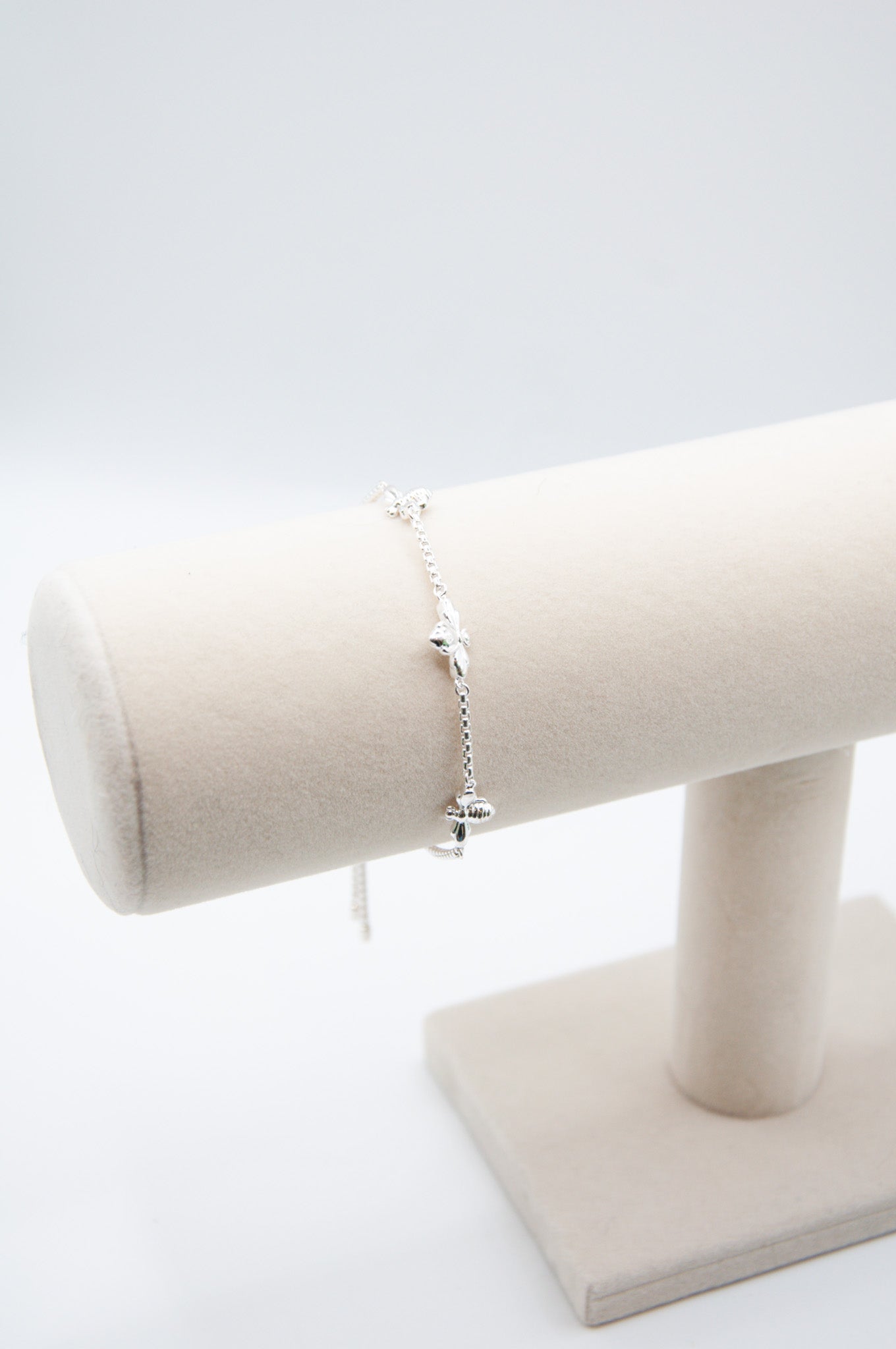 Sterling Silver Bee Bracelet - 197