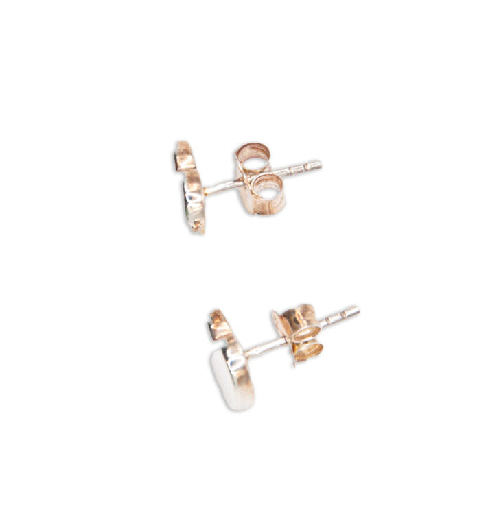 9mm Heart Stud Earrings - 191
