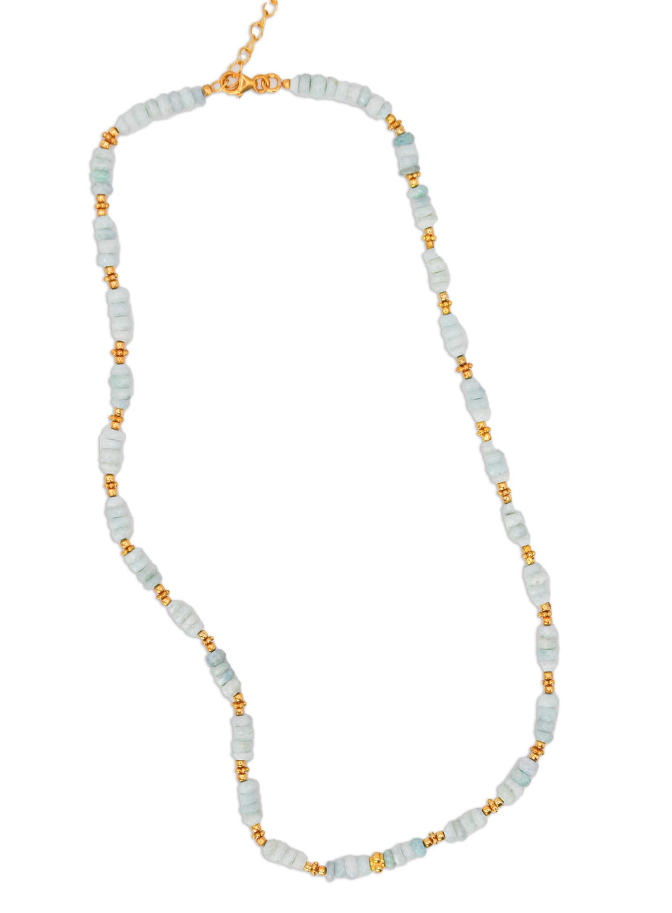 Beaded Opal Necklace - Turquoise - 168
