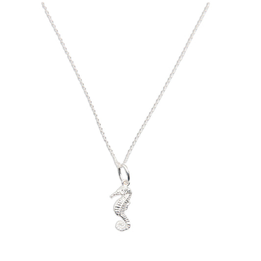 Seahorse Sterling Silver Necklace - 134