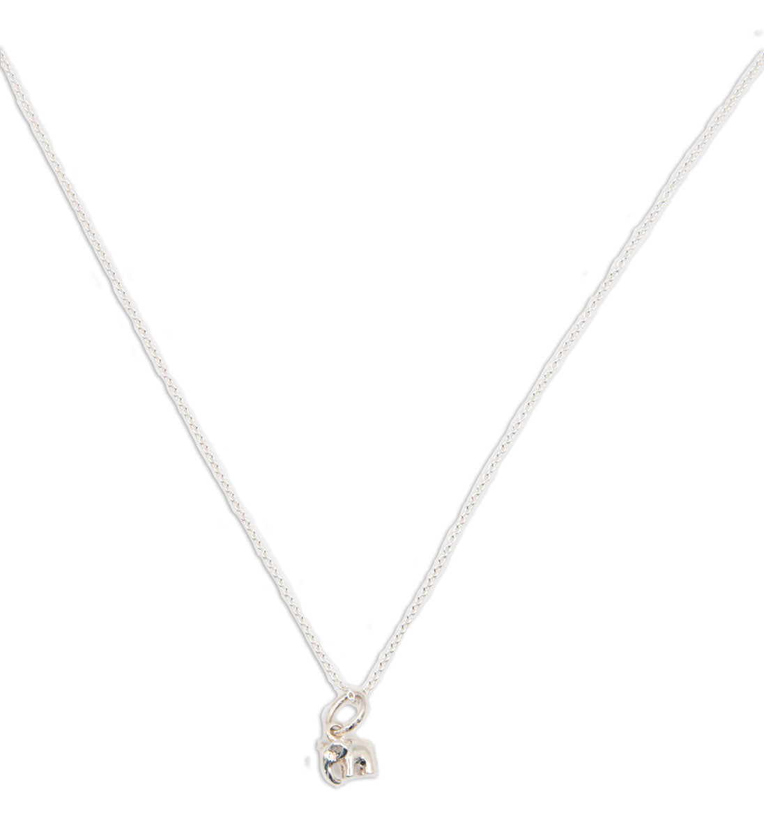 Baby Elephant Sterling Silver Necklace - 135