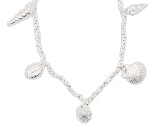Sterling Silver Shells Bracelet - 140