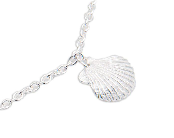 Sterling Silver Shells Bracelet - 140