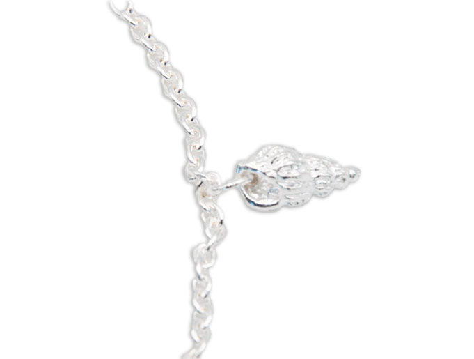 Sterling Silver Shells Bracelet - 140
