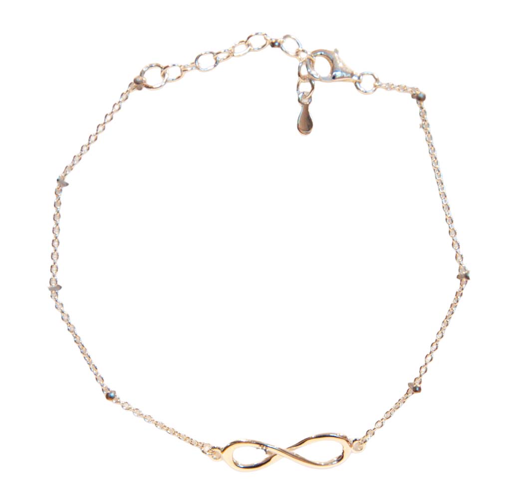 Sterling Silver Infinity Bracelet - 190
