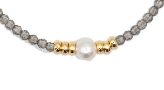 Grey Spinel Bracelet - 098