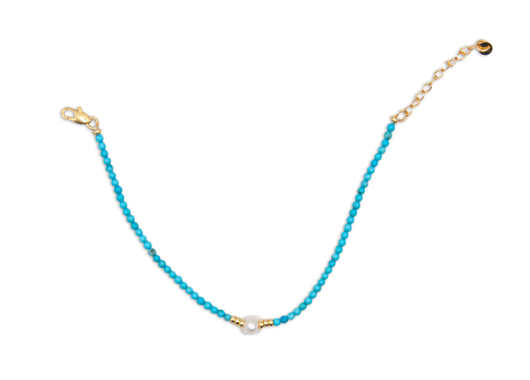 Turquoise Spinel Bracelet - 099
