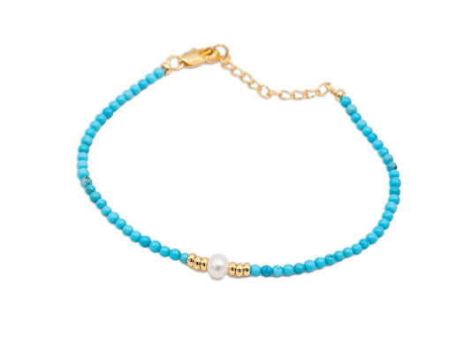 Turquoise Spinel Bracelet - 099
