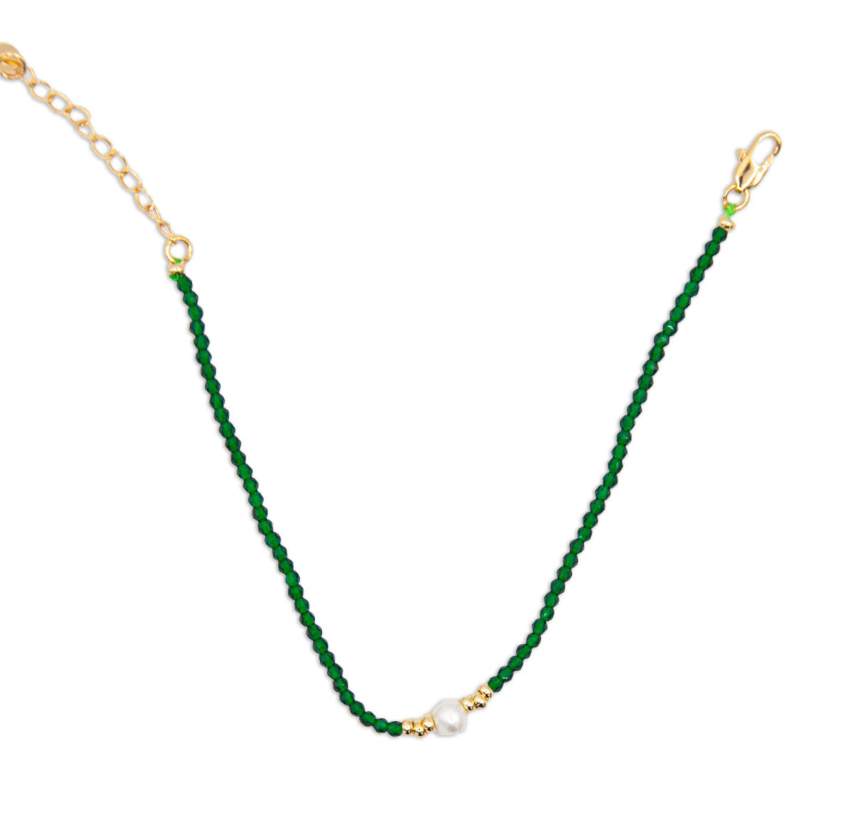 Green Spinel Bracelet - 097