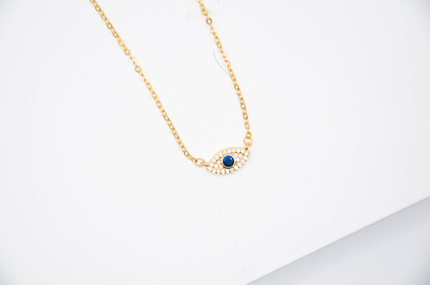 Sterling Silver Devil's Eye Necklace - 169