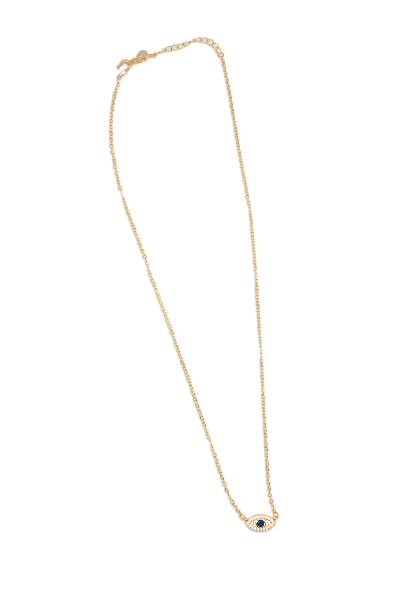 Sterling Silver Devil's Eye Necklace - 169
