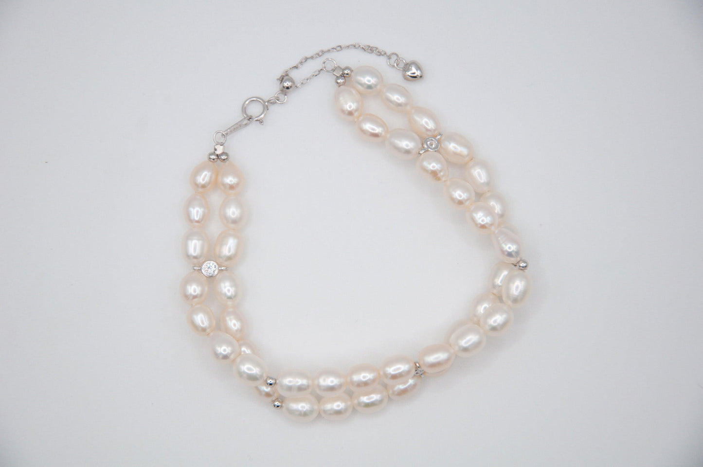 Freshwater Pearl Double Layer Bracelet - 179