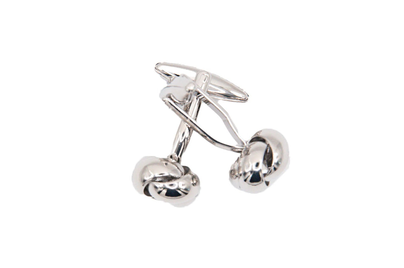 Open Curved Knot Cufflinks - 037