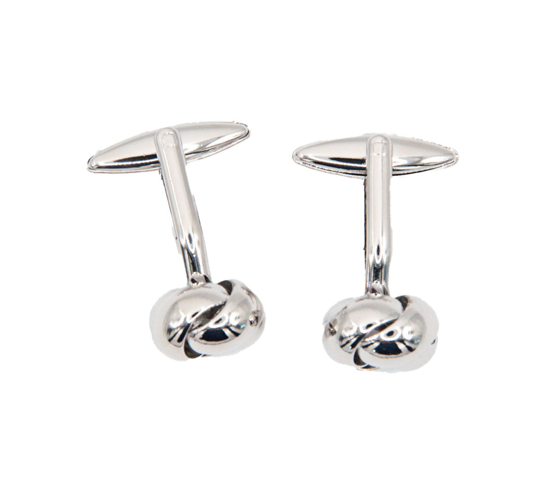 Open Curved Knot Cufflinks - 037