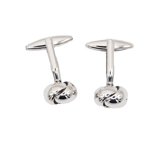 Open Curved Knot Cufflinks - 037