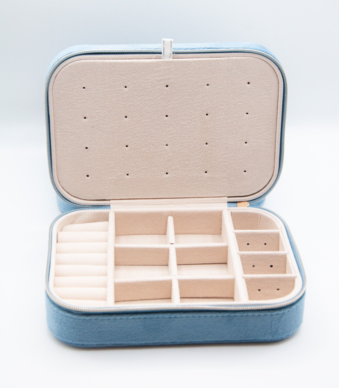 Solid Colour Suede Jewellery Box - 182/183