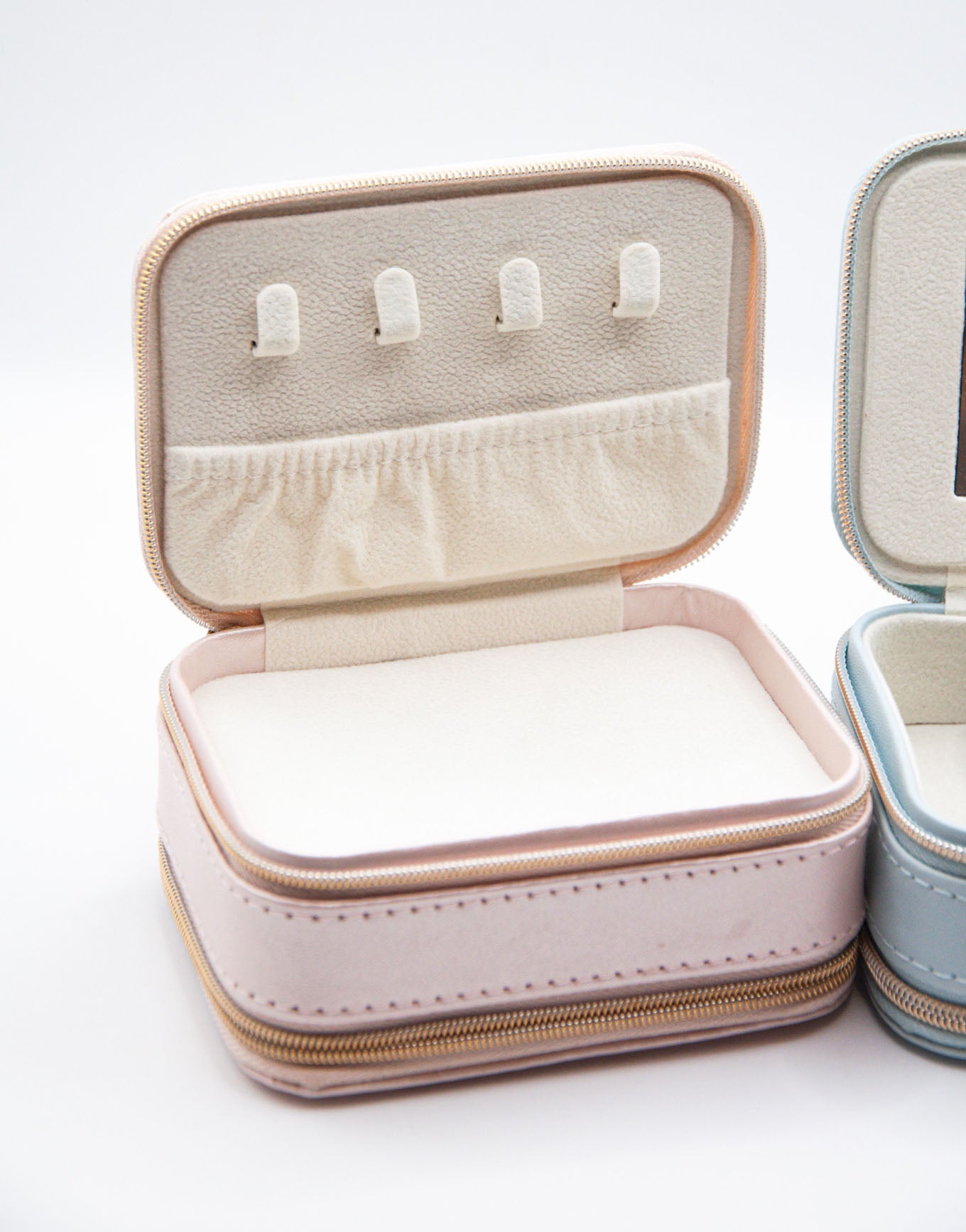 Solid Colour PU Leather Jewellery Box - 184/185