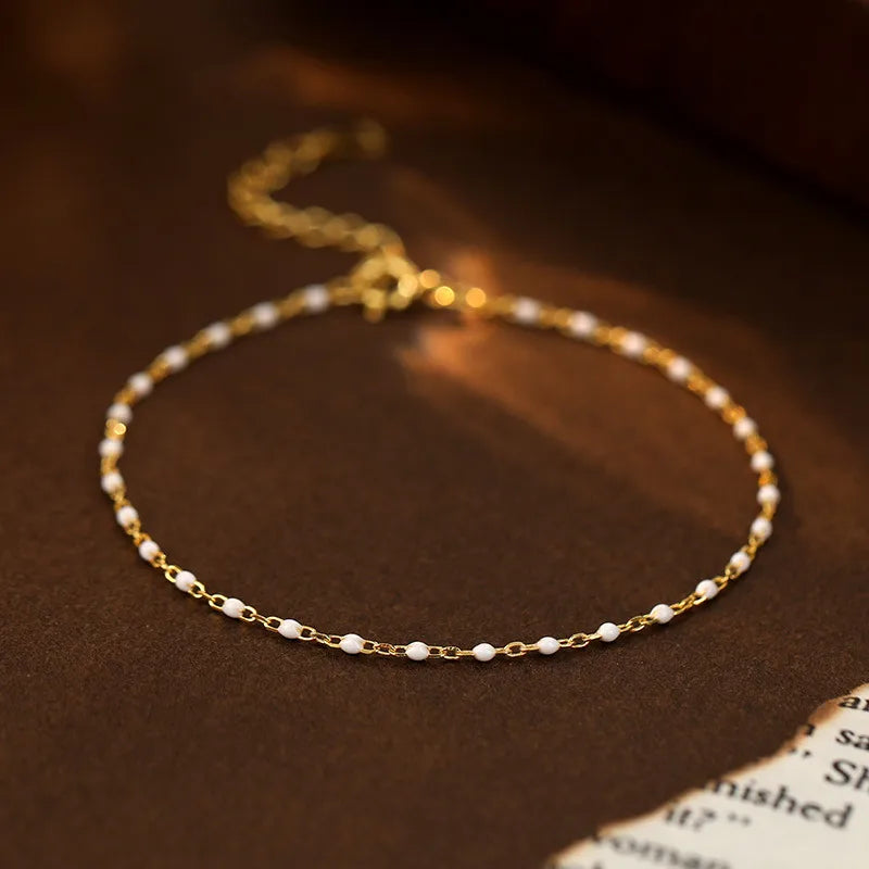 Sterling Silver With Round Bead - Gold - 173/174/175