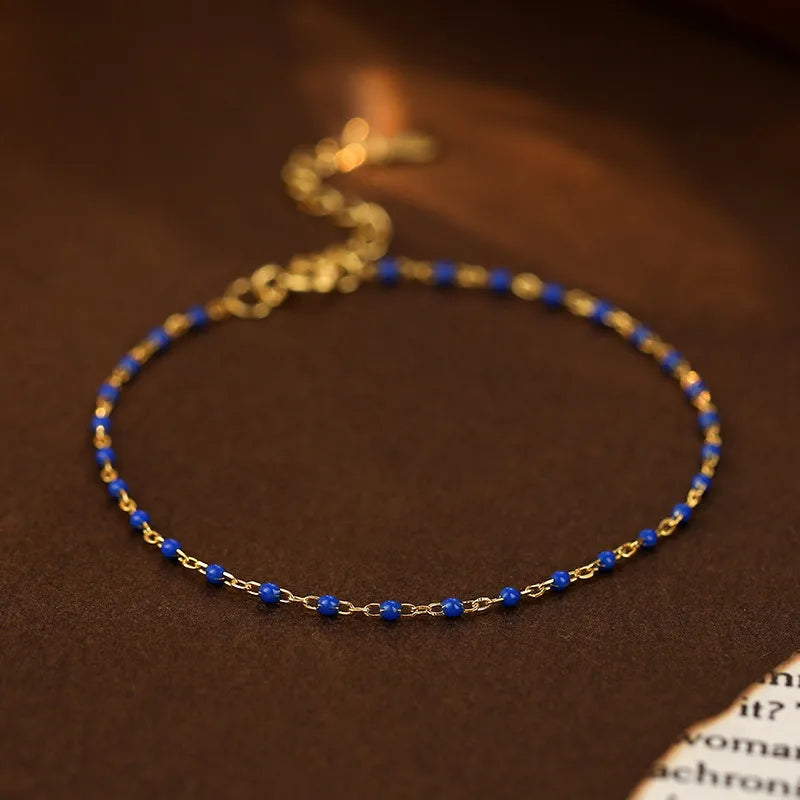 Sterling Silver With Round Bead - Gold - 173/174/175