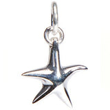 Sterling Silver Starfish Pedant on a 16" Oval Link Chain