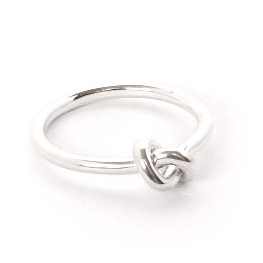 Sterling Silver Knot Ring - 071