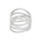 Sterling Silver Five Strand Ring